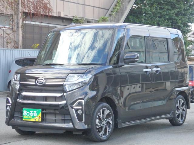 タント カスタムＸ　純正９型ナビ　ドラレコ　ＥＴＣ　両パワ　衝突軽減Ｂ　横滑り防止　Ｃソナー　スマートキー　Ｐスタート　ＬＥＤオートライト　ＬＥＤフォグライト　ステリモ　ハーフレザーシート　純正１４ＡＷ（8枚目）