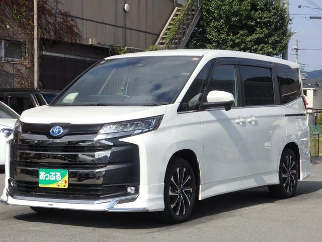 ノア ハイブリッドS-Z 純正10.5型ナビ 14型後席M Bカメラ ETC2.0 モデリスタエアロ(F/R)F席Sヒーター クルコン 衝突軽減B レーンキープ 横滑り防止 Cソナー BSM LEDオートライトフォグライト(8枚目)
