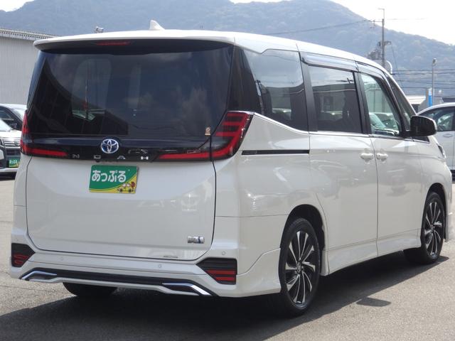 ノア ハイブリッドS-Z 純正10.5型ナビ 14型後席M Bカメラ ETC2.0 モデリスタエアロ(F/R)F席Sヒーター クルコン 衝突軽減B レーンキープ 横滑り防止 Cソナー BSM LEDオートライトフォグライト(9枚目)
