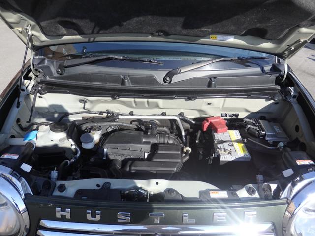 ハスラー ＪスタイルＩＩ　純正ナビ　全方位カメラ　ＥＴＣ　ステリモ　スマートキーＰスタート　Ａストップ　ハーフレザーシート　Ｆ席シートヒーター　横滑り防止　オートエアコン　ＨＩＤオートライト　ＬＥＤフォグライト　レーンキープ（19枚目）