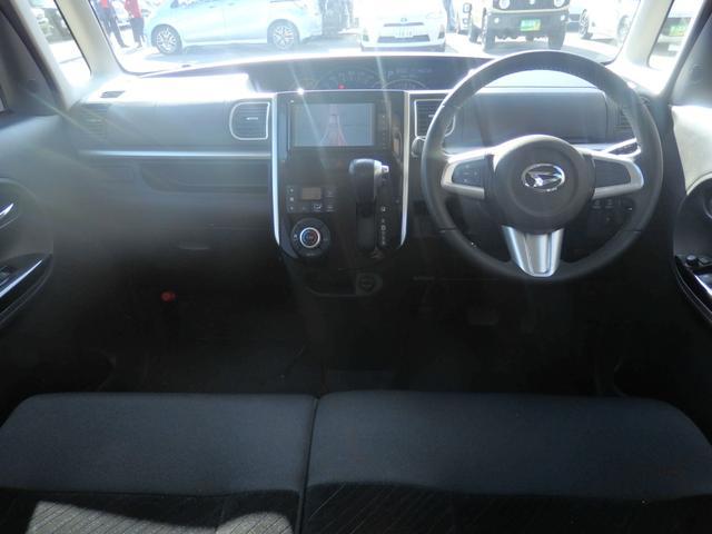 タント カスタムＲＳ　純正８型ナビ　Ｂカメラ　ＥＴＣ　両側パワスラ　　　スマートキー　Ｐスタート　ステリモ　ＬＥＤオートライト　フォグライト　横滑り防止　オートＡ／Ｃ　Ｒサンシェード　革巻きハンドル　純正１５インチＡＷ（17枚目）