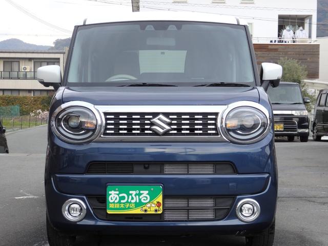 ワゴンＲスマイル ハイブリッドＸ　禁煙車　８型ナビ　全方位カメラ　ＤＶＤ　ＣＤ　ＲＥＣ　フルセグ　Ｂｌｕｅｔｏｏｔｈ　ＵＳＢ　運転席シートヒーター　アイドルストップ　スマートキー　プッシュスタート　ＬＥＤオート　フォグ　両側パワスラ（3枚目）