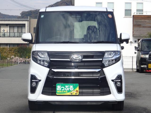 タント カスタムＲＳ　禁煙車　純正９型ナビ　全方位カメラ　ＤＶＤ　ＣＤ　ＲＥＣ　フルセグ　Ｂｌｕｅｔｏｏｔｈ　ＵＳＢ　ＥＴＣ　ドラレコ　アダプティブクルーズコントロール　ハーフレザーシート　前席シートヒーター　ＬＥＤオート（3枚目）