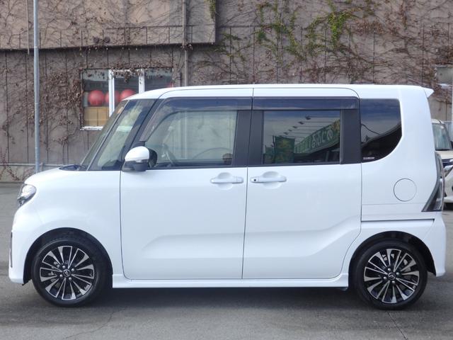 タント カスタムＲＳ　禁煙車　純正９型ナビ　全方位カメラ　ＤＶＤ　ＣＤ　ＲＥＣ　フルセグ　Ｂｌｕｅｔｏｏｔｈ　ＵＳＢ　ＥＴＣ　ドラレコ　アダプティブクルーズコントロール　ハーフレザーシート　前席シートヒーター　ＬＥＤオート（6枚目）