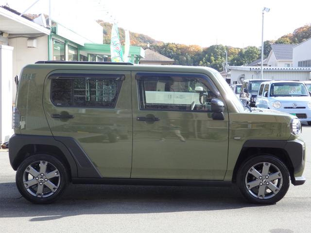 タフト Ｇターボ　ダーククロムベンチャー　ターボ車　純正９型ナビ　全方位Ｍ　ＥＴＣ　ドラレコ前後　スマートキーＰスタート　ステリモ　クルコン　Ｆ席シートヒーター　Ａストップ　横滑り防止　ＬＥＤオートライト　フォグライト　衝突軽減　電格ミラー（5枚目）