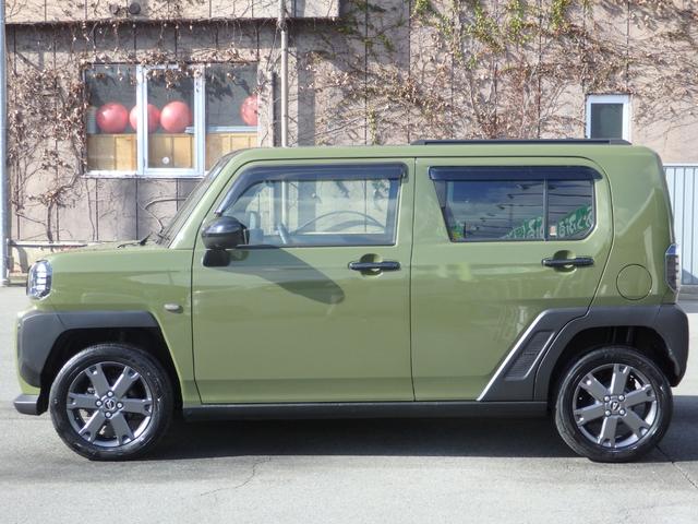 タフト Ｇターボ　ダーククロムベンチャー　ターボ車　純正９型ナビ　全方位Ｍ　ＥＴＣ　ドラレコ前後　スマートキーＰスタート　ステリモ　クルコン　Ｆ席シートヒーター　Ａストップ　横滑り防止　ＬＥＤオートライト　フォグライト　衝突軽減　電格ミラー（6枚目）