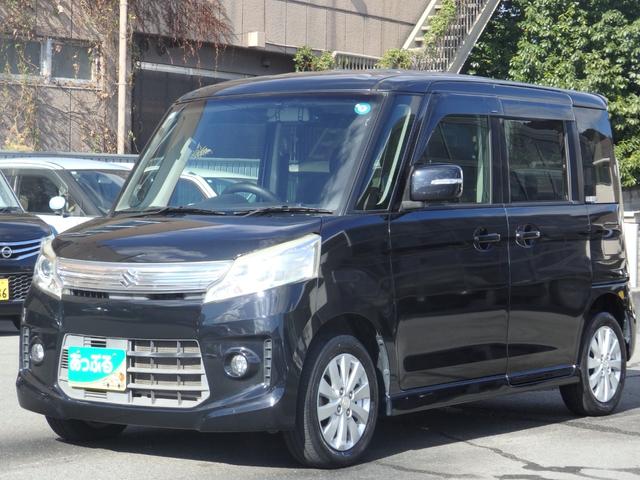 スペーシアカスタム XS ワンオーナー車 買取車 SDナビ ETC 両側パワスラドア HIDオートライト LEDフォグライト ウィンカー付き電格ミラー スマートキーPスタート 純正14インチAW(8枚目)