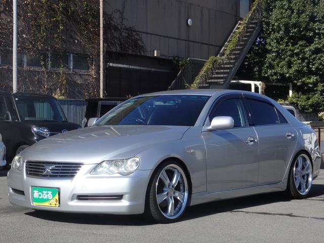 マークX 250G Sパッケージ 禁煙車 買取車 TEIN車高調 19AW ドラレコ 社外ナビ DVD SD REC フルセグ Bluetooth ETC ステリモ HIDオート TRC 前席シートヒーター スマートキーPスタート(8枚目)