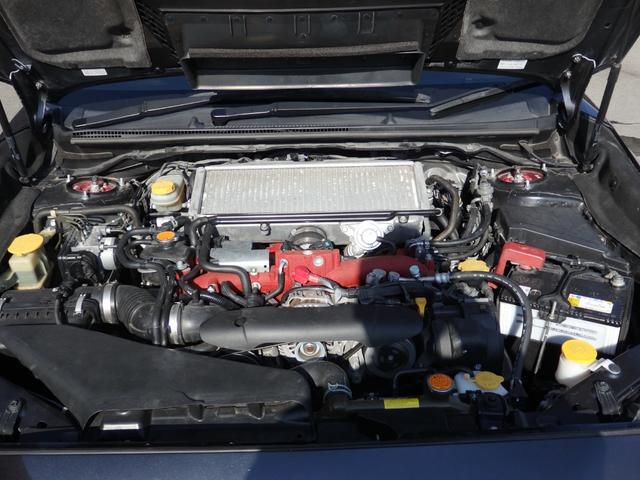 WRX STI STI 禁煙車 6MT SD8型ナビ DVD REC Bluetooth CD ETC 前後ドラレコ ブリッツ製車高調 GPスポーツマフラー 大型ウイング STIハーフレザーシート LEDライト フォグ(20枚目)