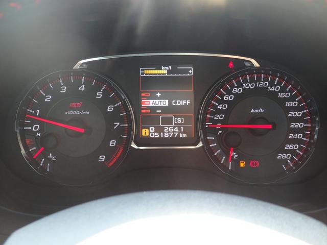 WRX STI STI 禁煙車 6MT SD8型ナビ DVD REC Bluetooth CD ETC 前後ドラレコ ブリッツ製車高調 GPスポーツマフラー 大型ウイング STIハーフレザーシート LEDライト フォグ(44枚目)