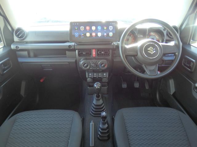 ジムニー XG 5MT 社外DA Bカメラ ドラレコ前後 Aストップ オートライト ヘッドライトレベライザー 衝突軽減 レーンキープ 横滑り防止 マニュアルエアコン パワーウィンドウ(17枚目)