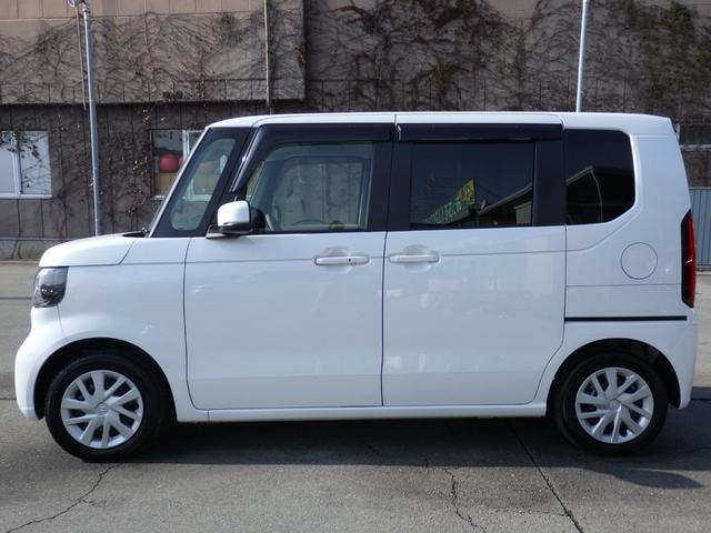 N-BOX ベースグレード 社外8型ナビ Bカメラ ドラレコ 片パワスラ 衝突軽減B Cソナー 横滑り防止 スマートキー Pスタート レーンキープ オートLEDライト レベライザー Rサンシェード 純正マットバイザー(6枚目)