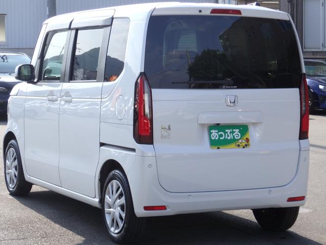 N-BOX ベースグレード 社外8型ナビ Bカメラ ドラレコ 片パワスラ 衝突軽減B Cソナー 横滑り防止 スマートキー Pスタート レーンキープ オートLEDライト レベライザー Rサンシェード 純正マットバイザー(10枚目)