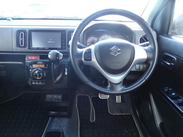 アルトワークス ベースグレード　社外ナビ　Ｂカメラ　衝突軽減Ｂ　純正１５ＡＷ　Ｃソナー　Ａストップ　ＨＩＤオートライト　スマートキー　レーンキープ　横滑り防止　　フォグライト　電格ミラー　パドルシフト　オートＡ／Ｃ　革巻きハンドル（18枚目）