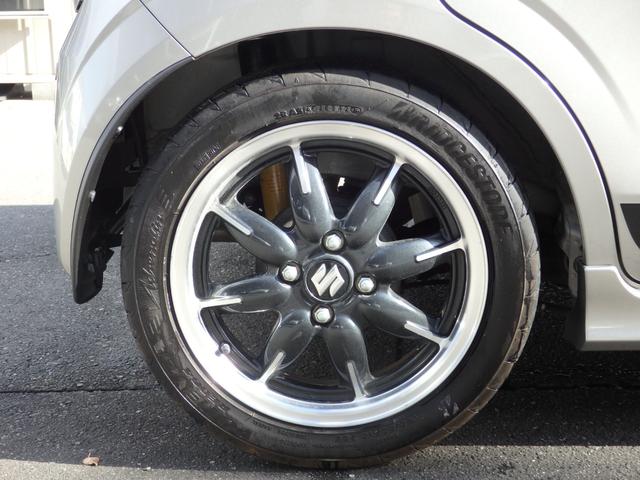 アルトワークス ベースグレード　社外ナビ　Ｂカメラ　衝突軽減Ｂ　純正１５ＡＷ　Ｃソナー　Ａストップ　ＨＩＤオートライト　スマートキー　レーンキープ　横滑り防止　　フォグライト　電格ミラー　パドルシフト　オートＡ／Ｃ　革巻きハンドル（22枚目）