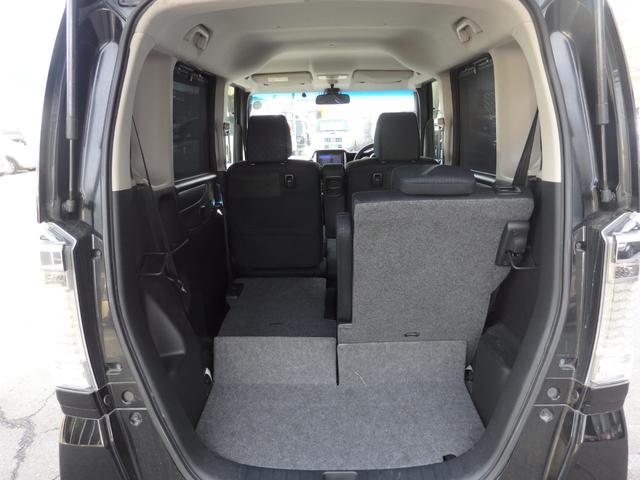 Ｎ－ＢＯＸカスタム Ｇ　ＳＳパッケージ　社外ナビ　Ｂカメラ　ＥＴＣ　両側パワスラ　スマートキーＰスタート　横滑り防止　Ｒサンシェード　オートエアコン　パワーウィンドウ　ウィンカー付き電格ミラー　社外マット　純正バイザー　純正１４インチＡＷ（44枚目）