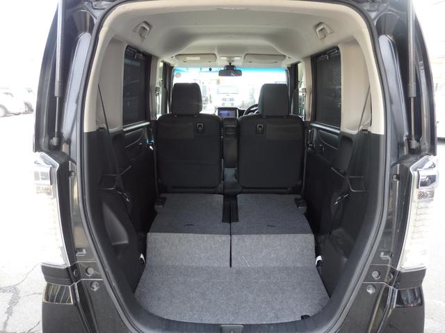 Ｎ－ＢＯＸカスタム Ｇ　ＳＳパッケージ　社外ナビ　Ｂカメラ　ＥＴＣ　両側パワスラ　スマートキーＰスタート　横滑り防止　Ｒサンシェード　オートエアコン　パワーウィンドウ　ウィンカー付き電格ミラー　社外マット　純正バイザー　純正１４インチＡＷ（45枚目）