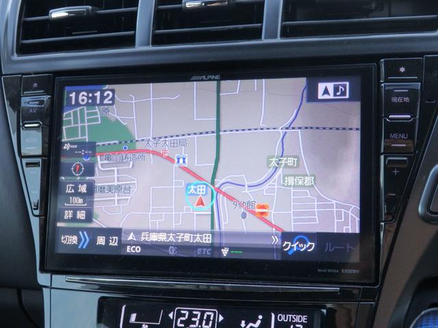 プリウスアルファ Ｓ　チューン　ブラック　ＡＬＰＩＮＥ９型ナビ　後席Ｍ　Ｂカメラ　ＥＴＣ　スマートキーＰスタート　オートエアコン　ウィンカー付き電格ミラー　ＨＩＤオートライト　フォグライト　ヘッドライトレベライザー　パワーウィンドウ（26枚目）