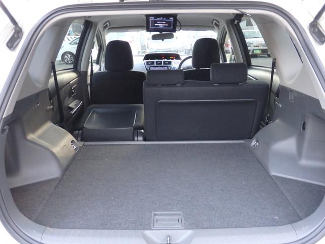 プリウスアルファ Ｓ　チューン　ブラック　ＡＬＰＩＮＥ９型ナビ　後席Ｍ　Ｂカメラ　ＥＴＣ　スマートキーＰスタート　オートエアコン　ウィンカー付き電格ミラー　ＨＩＤオートライト　フォグライト　ヘッドライトレベライザー　パワーウィンドウ（48枚目）