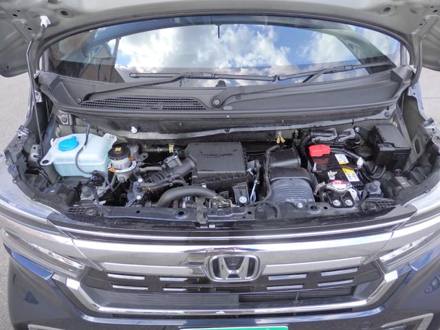 N-BOXカスタム Lターボ 純正9型ナビ ドラレコ クルコン ETC スマートキーPスタート パドルシフト ステリモ 両側パワスラ ハーフレザーシート LEDオートライト フォグライト 横滑り防止 衝突軽減 Rサンシェード(19枚目)