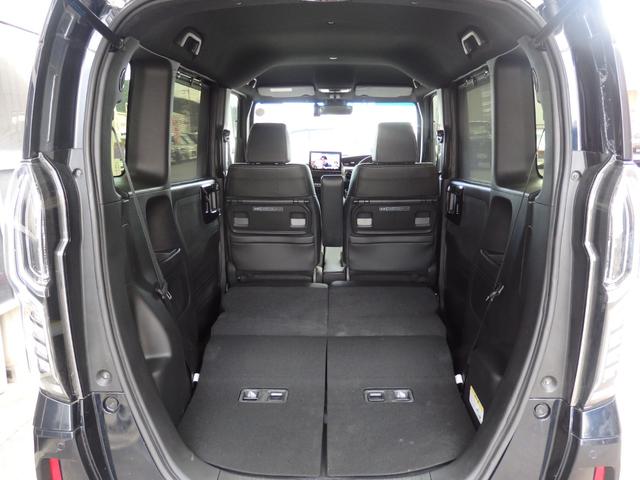 N-BOXカスタム Lターボ 純正9型ナビ ドラレコ クルコン ETC スマートキーPスタート パドルシフト ステリモ 両側パワスラ ハーフレザーシート LEDオートライト フォグライト 横滑り防止 衝突軽減 Rサンシェード(53枚目)