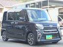 タント カスタムＸ　純正９型ナビ　ドラレコ　ＥＴＣ　両パワ　衝突軽減Ｂ　横滑り防止　Ｃソナー　スマートキー　Ｐスタート　ＬＥＤオートライト　ＬＥＤフォグライト　ステリモ　ハーフレザーシート　純正１４ＡＷ（7枚目）