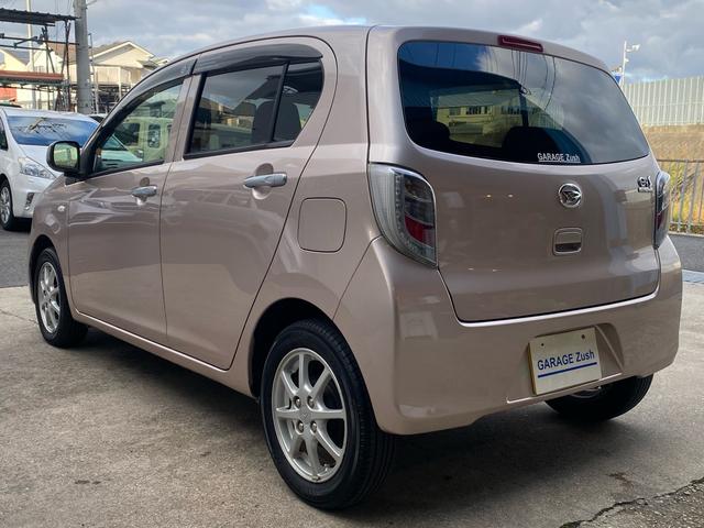 ミライース Ｘ　ユーザー様買取／純正メモリーナビ／キーレスエントリー／アイドリングストップ／電動格納ドアミラー／純正１４インチアルミホイール（4枚目）