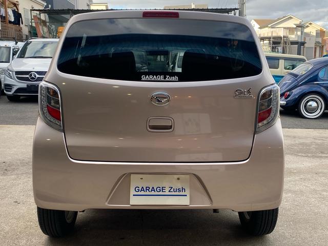 ミライース Ｘ　ユーザー様買取／純正メモリーナビ／キーレスエントリー／アイドリングストップ／電動格納ドアミラー／純正１４インチアルミホイール（5枚目）