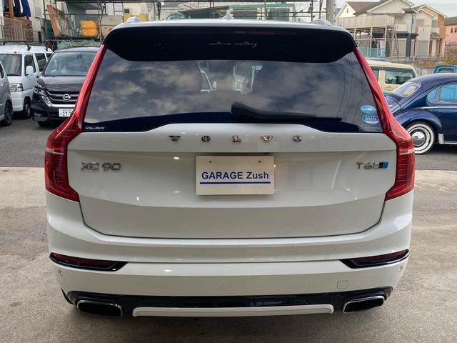 ＸＣ９０ Ｔ６　ＡＷＤ　Ｒデザイン　ユーザー様買取／黒革シート／パワーシート／カーボンインテリアパネル／電動リアゲート／パノラマガラスサンルーフ／全周囲カメラ／ＥＴＣ／パドルシフト／スマートキー２／新品バッテリー／新品ワイパー（5枚目）