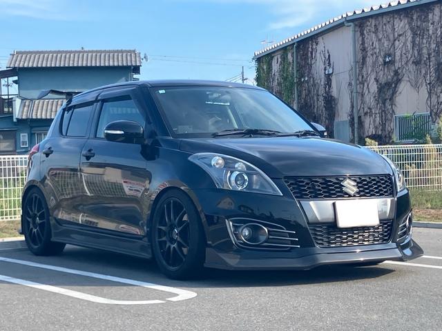 スイフトスポーツ ベースグレード 社外LSD トラストターボキット BLITZ車高調 トラストマフラーオイルクーラー 追加メーター(5枚目)