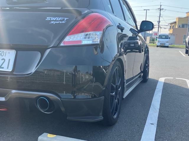 スイフトスポーツ ベースグレード 社外LSD トラストターボキット BLITZ車高調 トラストマフラーオイルクーラー 追加メーター(7枚目)