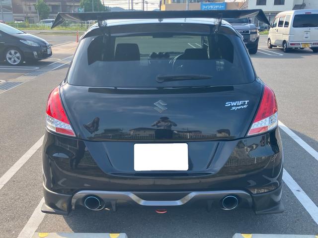 スイフトスポーツ ベースグレード 社外LSD トラストターボキット BLITZ車高調 トラストマフラーオイルクーラー 追加メーター(8枚目)
