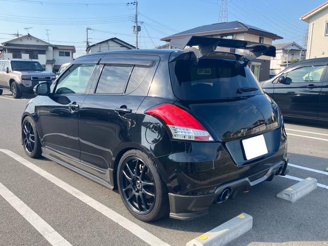 スイフトスポーツ ベースグレード 社外LSD トラストターボキット BLITZ車高調 トラストマフラーオイルクーラー 追加メーター(9枚目)