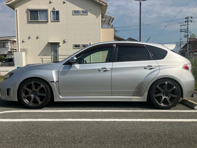 インプレッサ WRX STI Aライン 車高調 18インチアルミホイール(4枚目)