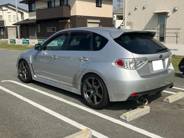 インプレッサ WRX STI Aライン 車高調 18インチアルミホイール(5枚目)