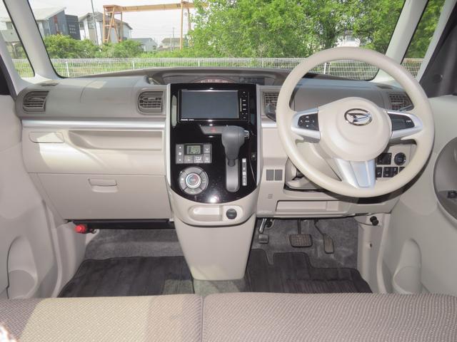タント Ｘ　ＳＡＩＩＩ　　　　７型ナビ　バックカメラ　１年間無料保証　ＥＴＣ付き　運転席エアバック　ＡＨＢ　プッシュスタート　キーフリー　車線逸脱警報　衝突安全ボディ　ＡＢＳ　ドライブレコーダー　パワーウィンドウ（6枚目）