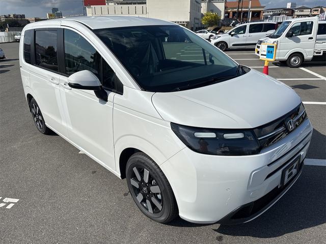 フリード e:HEVエアー EX クリアランスソナー オートクルーズコントロール レーンアシスト 衝突被害軽減システム 両側電動スライドドア オートライト LEDヘッドランプ スマートキー アイドリングストップ 電動格納ミラー(13枚目)