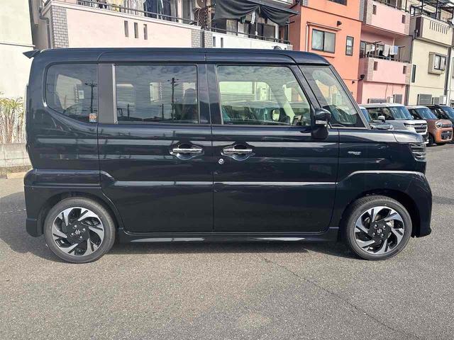 スペーシアカスタム ハイブリッドXS 両側電動スライドドア クリアランスソナー オートクルーズコントロール レーンアシスト 衝突被害軽減システム オートライト LEDヘッドランプ スマートキー アイドリングストップ 電動格納ミラー(13枚目)