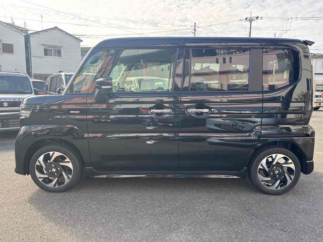 スペーシアカスタム ハイブリッドXS 両側電動スライドドア クリアランスソナー オートクルーズコントロール レーンアシスト 衝突被害軽減システム オートライト LEDヘッドランプ スマートキー アイドリングストップ 電動格納ミラー(17枚目)