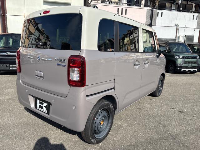 ワゴンRスマイル クリームコーデ 両側電動スライドドア クリアランスソナー オートクルーズコントロール レーンアシスト 衝突被害軽減システム オートライト LEDヘッドランプ スマートキー アイドリングストップ 電動格納ミラー(16枚目)