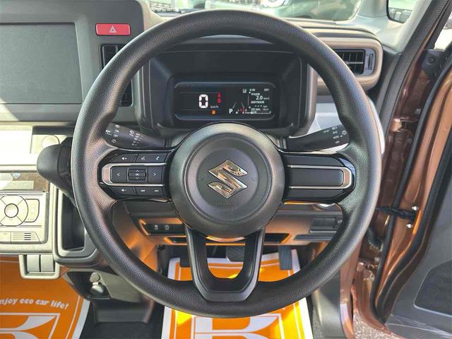 スペーシア ハイブリッドＧ　両側スライドドア　クリアランスソナー　衝突被害軽減システム　オートライト　ＬＥＤヘッドランプ　スマートキー　アイドリングストップ　電動格納ミラー　ベンチシート　ＣＶＴ　盗難防止システム　ＡＢＳ　ＥＳＣ（3枚目）