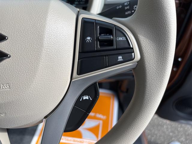 ワゴンＲスマイル ハイブリッドＳ　両側スライド・片側電動　クリアランスソナー　オートクルーズコントロール　レーンアシスト　衝突被害軽減システム　オートライト　ＬＥＤヘッドランプ　スマートキー　アイドリングストップ　電動格納ミラー（8枚目）