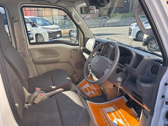 エブリイ ＰＡ　両側スライドドア　クリアランスソナー　レーンアシスト　衝突被害軽減システム　オートライト　アイドリングストップ　ＡＴ　ＡＢＳ　ＥＳＣ　衝突安全ボディ　エアコン　パワーステアリング（17枚目）