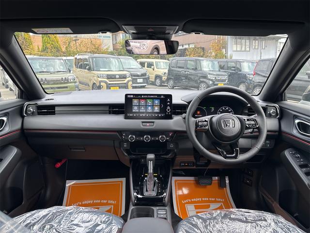 ヴェゼル e:HEV RS クリアランスソナー オートクルーズコントロール レーンアシスト 衝突被害軽減システム ナビ TV オートライト LEDヘッドランプ アルミホイール スマートキー 電動格納ミラー シートヒーター CVT(2枚目)