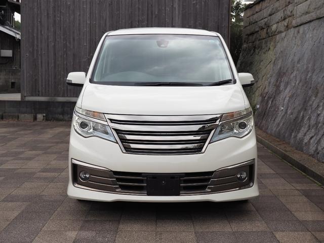 セレナ ライダー ブラックライン S-ハイブリッド 車検2年付き フルセグナビ ETC DVD再生 LED Bluetooth クルーズコントロール バックカメラ AUTECHアルミ アイドリングストップ 両パワスラ ダブルエアコン レーンアシスト(4枚目)
