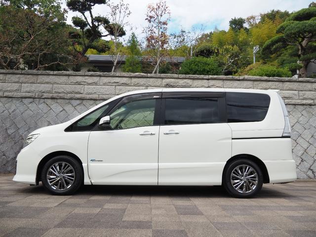 セレナ ライダー ブラックライン S-ハイブリッド 車検2年付き フルセグナビ ETC DVD再生 LED Bluetooth クルーズコントロール バックカメラ AUTECHアルミ アイドリングストップ 両パワスラ ダブルエアコン レーンアシスト(6枚目)