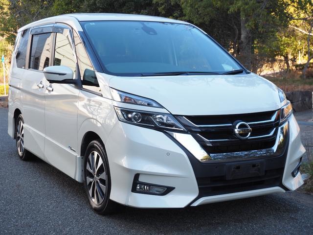 セレナ ハイウェイスター Vセレクション 車検2年付き プロパイロット デジタルインナーミラー 全方位カメラ レーンアシスト レーダークルーズコントロール LEDヘッドライト フルセグTV 後席モニター ETC 両側パワースライドドア(3枚目)