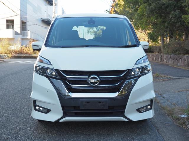 セレナ ハイウェイスター Vセレクション 車検2年付き プロパイロット デジタルインナーミラー 全方位カメラ レーンアシスト レーダークルーズコントロール LEDヘッドライト フルセグTV 後席モニター ETC 両側パワースライドドア(4枚目)