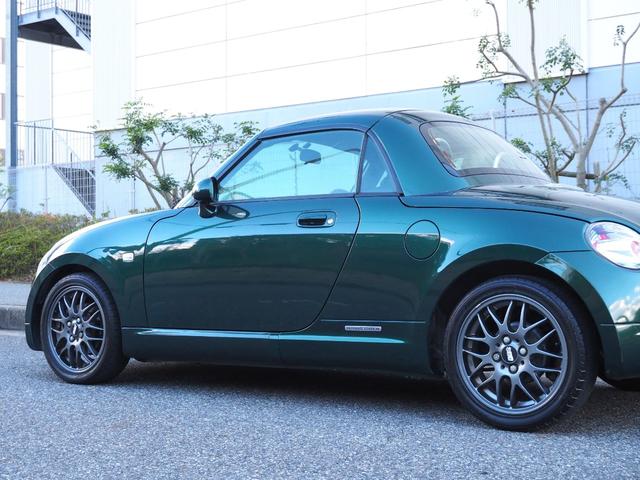 コペン アルティメットレザーエディション　車検９年４月迄　５速マニュアル　アクティブトップ　シートヒーター　ＥＴＣ　ＣＤオーディオ　ＭＯＭＯステアリング　シートカバー　ＢＢＳホイール（44枚目）