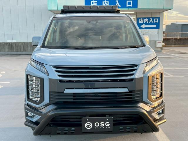 デリカD:5 P 全塗装済・新品アルミホイール・新品ブロックタイヤ・新品グリル・新品グリルガード・新品ルーフキャリア新品リヤラダー・リフトアップ・新品オーバーフェンダー・新品マッドガード(15枚目)